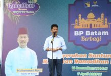 Momen Ramadan, BP Batam Bagikan 1500 Paket Bingkisan dan Santunan