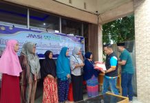 JMSI Pelalawan Bagikan Beras dan Takjil Gratis Saat Buka Puasa Bersama
