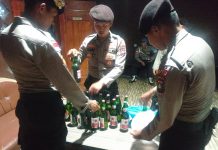 Polres Bintan Mengamankan Puluhan Miras dan Puluhan Petasan