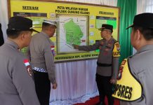 Kapolres Bintan Cek Kesiapan Personil di Pos Pengamanan Lebaran