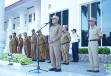 Pimpin Apel Gabungan, Bupati Asahan Minta ASN Tingkatkan Disiplin