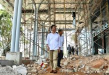 Kepala BP Batam Tinjau Progres Pembangunan Gedung VVIP Bandara Internasional Hang Nadim