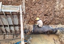 Respons Cepat BU SPAM BP Batam Perbaiki Kebocoran Pipa di Areal Central Sukajadi