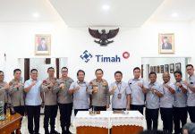 Perketat Pengamanan Obvitnas dan Konsesi, Dirut PT Timah Tbk Teken Adendum Naskah Kesepahaman dengan Kapolda Babel