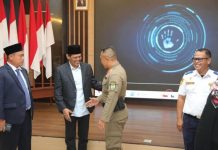 Pimpinan DPRD Muhammad Jamaluddin Hadiri Peluncuran Aplikasi Sistem Pelaporan Pidana Ringan Pelanggaran Perda
