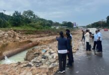 Respon Cepat, BU SPAM BP Batam Perbaiki Pipa 800 di Taman Baloi
