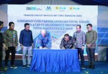 Wujudkan Energi Terbarukan, PLN Batam Mengoperasikan Layanan Total Solusi PLTS Atap PT Mc Dermott Indonesia secara Parsial