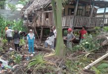 Kerja Bakti Massal Pembersihan Rumah Bau Sunting Selesai, Lurah Benteng Selatan Sampaikan Apresiasi