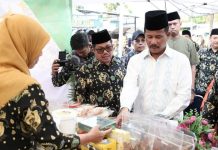 Muhammad Rudi Resmi Buka Bazar Tanjak Kemenag Expo 2024