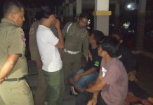 Gelar Razia di Area Taman Pelangi, Belasan Pasang Remaja Dibubarkan Satpol PP