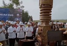 Kepala BP Batam Resmikan Penanaman Pailing Pertama Pembangunan Play Over Sei Ladi
