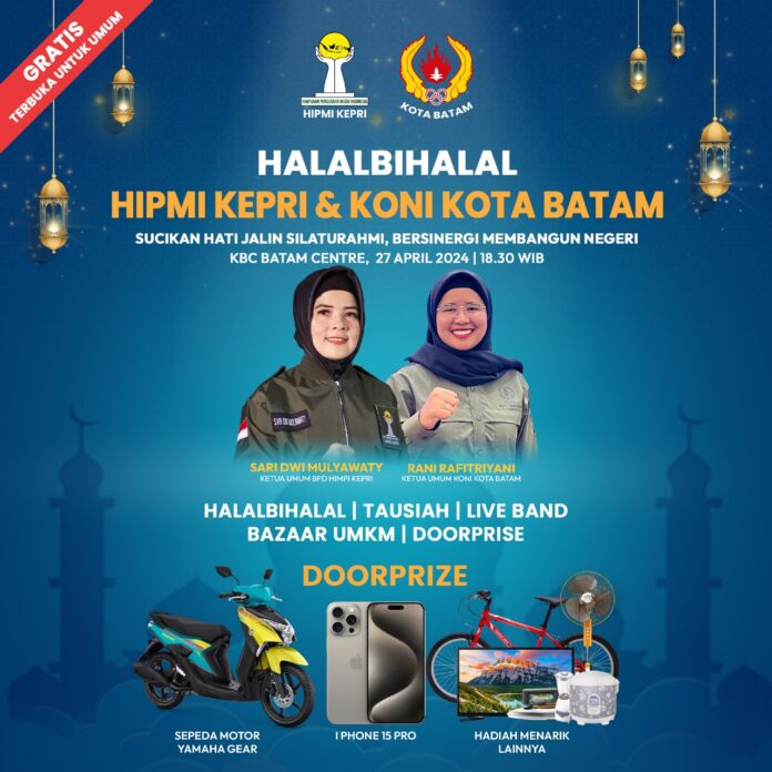 Halal Bihalal KONI Batam