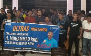Sambut Pilgub Kepri 2024, Ultras HMR Lingga Siap Menangkan H. Muhammad Rudi