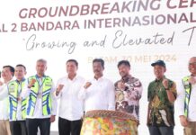 Ketua DPRD Batam Nuryanto Hadiri Groundbreaking Pembangunan Terminal II Bandara Hang Nadim