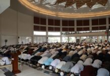 BP Batam Gelar Sholat Idul Adha 1445 H di Masjid Tanjak
