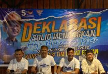 Gelar Rapat Koordinasi, Relawan HMR di Lingga Komitmen Dukung Muhammad Rudi di Pilgub Kepri 2024