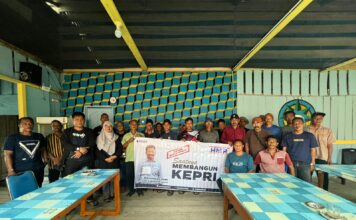 Tim Pemenangan Kecamatan Selayar Lingga Siap Bergerak Menangkan H. Muhammad Rudi di Pilgub Kepri