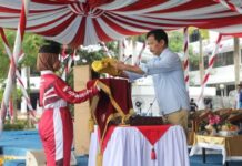 Muhammad Rudi Ikuti Gladi Bersih Persiapan Pengibaran Bendera HUT RI