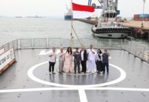 BP Batam dan TNI AL Jalin Silaturahmi di Atas KRI Bung Tomo 357