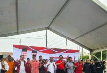 Kampanye Perdana Paslon Cagub dan Cawagub Nomor Urut 2 Rudi-Rafiq