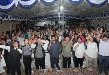 Salam Dua Jari, Warga Kampung Nenas Sebut Rudi – Rafiq Harapan Baru Masyarakat Kepulauan Riau