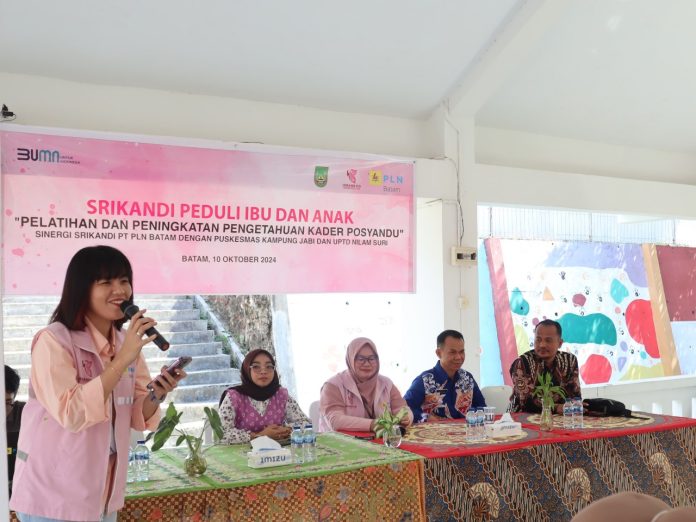 program Srikandi Peduli Ibu dan Anak yang bertajuk “Pelatihan dan Peningkatan Pengetahuan Kader Posyandu”