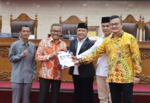 Rapat Paripurna DPRD Kota Batam, Pemko Batam Ajukan Delapan Poin Ranperda