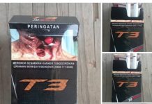 Rokok Kemasan Bermerk T3 Tanpa Cukai Bebas Beredar dan Diperjualbelikan