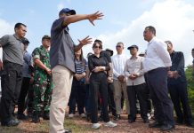 Wakil Kepala BP Batam Dampingi Menteri Transmigrasi Kunker hari Kedua di Kawasan Rempang