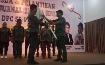 Mahmud Lantik Chaidir sebagai Ketua DPD PJS Aceh