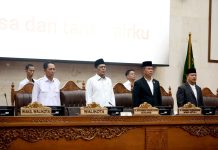 Amsakar Hadiri Paripurna Laporan Bapemperda DPRD Kota Batam
