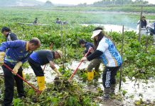Aksi BP Batam Bersihkan Waduk Duriangkang, Jaga Kualitas Sumber Air