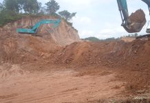 Dugaan Penggunaan Atribut Negara, Alat Berat Berlogo PUPR BWS Sumatra V Terparkir di Batam
