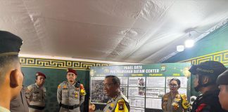 Polda Kepri Pastikan Kesiapan Pos Pelayanan Momen Lebaran