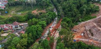 BP Batam Rampungkan Perbaikan Jalan Vista, Kini Dapat Digunakan dengan Normal