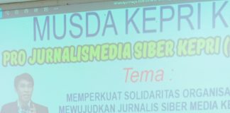 Musda II, Gusmanedy Sibagariang Terpilih Ketua DPD PJS Provinsi Kepri