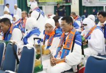 Plh Wali Kota Lepas Kloter Terakhir 187 Jemaah, Li Claudia Pesan JCH Jaga Kesehatan