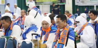 Plh Wali Kota Lepas Kloter Terakhir 187 Jemaah, Li Claudia Pesan JCH Jaga Kesehatan