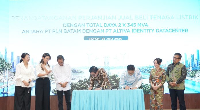 PLN Batam Pasok Daya 2×345 MVA untuk Altiva Datacenter, Investasi Digital Menguat
