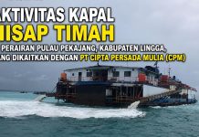 Operasi Timah Pulau Pekajang Lingga: Izin, Kerukan, dan Keraguan yang Harus Diuji Fakta