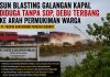 Aktivitas Sandblasting di Galangan Kapal Batam PT Pasifik Karyasindo Perkasa Diduga Tanpa Pengendalian Debu Memadai