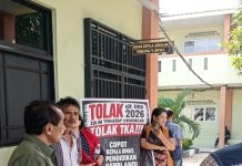 Warga Sekitar SMKN 5 Batam Gelar Aksi Damai, Sorot SPMB dan Minta Dapur MBG Dialihkan Jadi Ruang Belajar