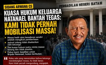 Kehadiran Masyarakat di Sidang Natanael Sukarela, Bukan Hasil Pengerahan