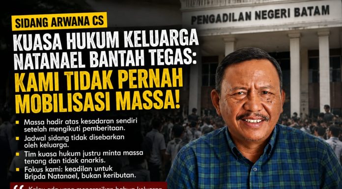Kehadiran Masyarakat di Sidang Natanael Sukarela, Bukan Hasil Pengerahan