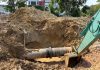 Pipa Air Muka Kuning Berdiameter 800mm Selesai Diperbaiki, Suplai Dipulihkan Bertahap