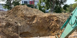 Pipa Air Muka Kuning Berdiameter 800mm Selesai Diperbaiki, Suplai Dipulihkan Bertahap