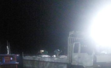 Tanpa Pengawasan Bea Cukai: Aktivitas Pengiriman Barang Diduga Penyelundupan Berlangsung Malam Hari di Pelabuhan Sembulang