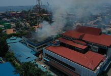 Gudang Belakang Bea Cukai Batam Terbakar, Api Berasal dari Panel Surya di Atap