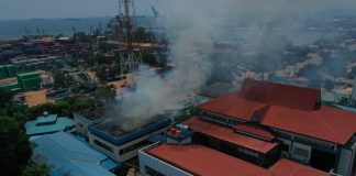 Gudang Belakang Bea Cukai Batam Terbakar, Api Berasal dari Panel Surya di Atap