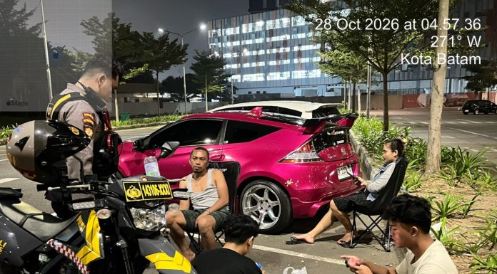 Patroli Malam Polda Kepri: Temukan Miras di Harborbay, Imbauan Humanis Diberikan